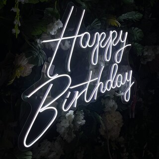 Foto 3 | Foto 3 | Letrero Decorativo Led Isha Laser Happy Birthday