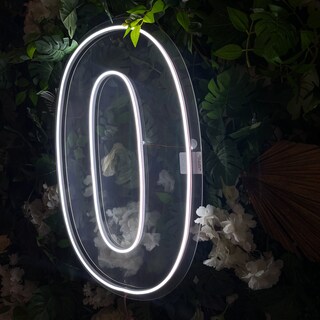 Foto 4 | Foto 4 | Letrero Decorativo Led Isha Laser Letra O