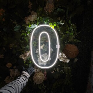 Foto 5 | Foto 5 | Letrero Decorativo Led Isha Laser Letra O