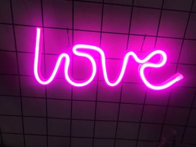 Foto 2 | Foto 2 | Letrero de Pared Neón Luz Led Love