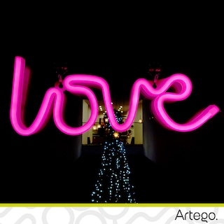Foto 6 | Foto 6 | Letrero de Pared Neón Luz Led Love
