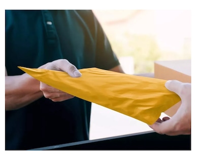 Foto 4 | Foto 4 | 100 Bolsas Sobres De Plástico Para Envíos Paquetería 25*35 Cm Amarillo