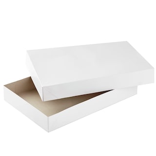 Foto 6 | Foto 6 | Cajas De Regalo Hallmark Xl Con Tapa, 12 Cajas Para Batas, Color Blanco - Venta Internacional.