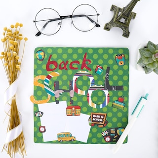 Foto 6 | Foto 6 | Papel Especial Para Álbumes De Recortes Whaline Back To School, 30 X 30 Cm - Venta Internacional.