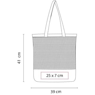Foto 2 | Foto 2 | Bolsa Promocional De Malla De Algodón Reutilizable-girasol