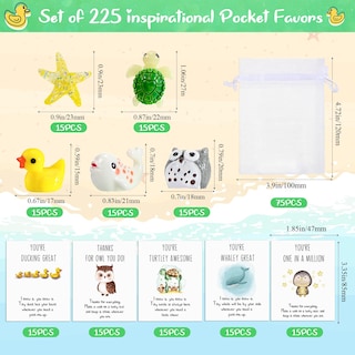 Foto 2 | Foto 2 | Set De Regalo De Agradecimiento A Los Empleados Fumete Con Patos Y Tarjetas De Resina - Venta Internacional.