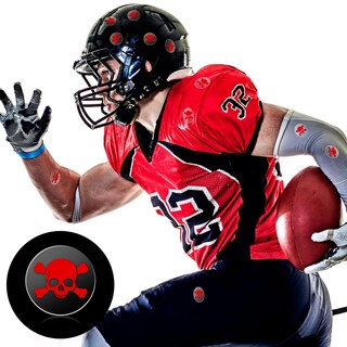 Foto 5 | Foto 5 | Calcomanías Con Diseño De Calavera De Leinuosen Para Fútbol Juvenil - Venta Internacional.
