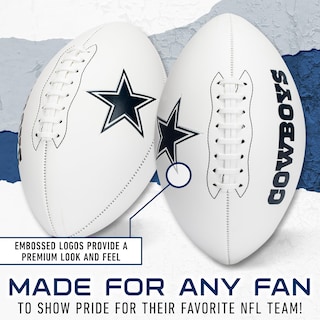 Foto 3 | Foto 3 | Autógrafo De Football Franklin Sports Nfl Dallas Cowboys - Venta Internacional.