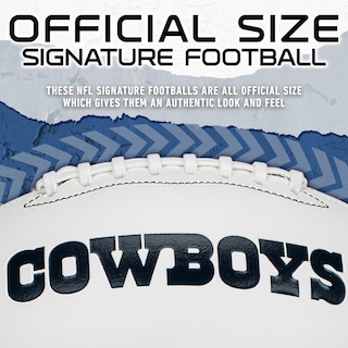 Foto 4 | Foto 4 | Autógrafo De Football Franklin Sports Nfl Dallas Cowboys - Venta Internacional.