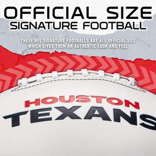 Foto 4 | Foto 4 | Autógrafo De Football Franklin Sports Nfl Houston Texans - Venta Internacional.