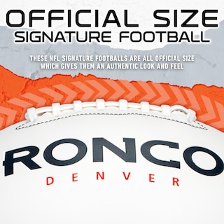 Foto 4 | Foto 4 | Autógrafo De Football Franklin Sports Nfl Denver Broncos - Venta Internacional.