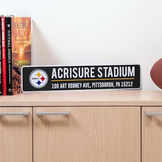 Foto 2 | Foto 2 | Letrero Callejero Foco Nfl Stadium Con Licencia Oficial De 20 X 10 Cm - Venta Internacional.