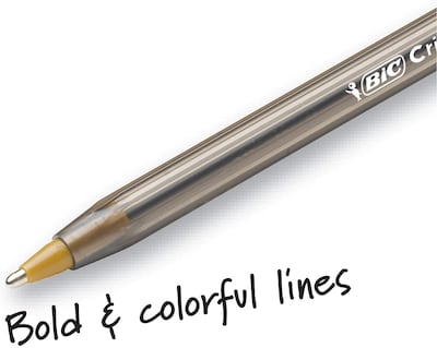 Foto 6 | Foto 6 | Venta Internacional - Bolígrafos BIC Cristal Xtra Bold Fashion 1 Paquete de 48 Unidades