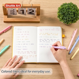 Foto 5 | Foto 5 | Bolígrafos Shuttle Art Tinta de Color Pastel 1 mm 10 Piezas - Venta Internacional