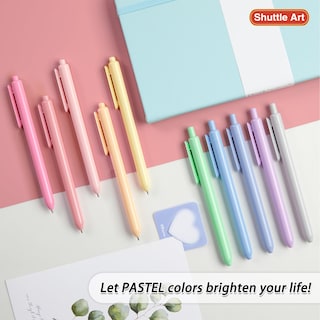 Foto 7 | Foto 7 | Bolígrafos Shuttle Art Tinta de Color Pastel 1 mm 10 Piezas - Venta Internacional