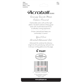 Foto 2 | Foto 2 | Bolígrafos Pilot Acroball Colors Tinta Negra 5 Piezas- Venta Internacional