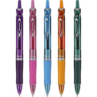 Foto 3 | Foto 3 | Bolígrafos Pilot Acroball Colors Tinta Negra 5 Piezas- Venta Internacional