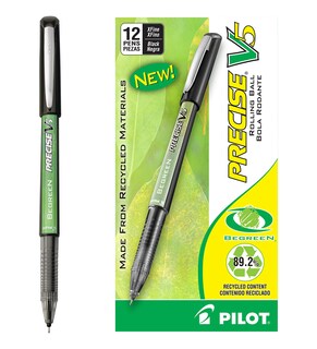 Foto 1 | Foto 1 | Tinta Líquida Con Tapa Begreen Pen Pilot Precise V5, 0,5 Mm, Paquete De 12 - Venta Internacional.