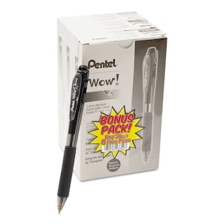 Foto 4 | Foto 4 | Bolígrafo Pentel ¡guau! Bk440aswus, Negro, Paquete De 36 Unidades, 1 Mm - Venta Internacional.