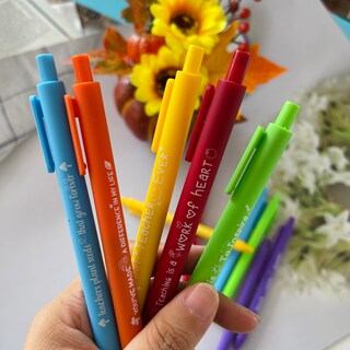 Foto 3 | Foto 3 | Juego De Bolígrafos Jxueych Con Citas Bonitas E Inspiradoras, 12 Piezas, Para Profesor - Venta Internacional.