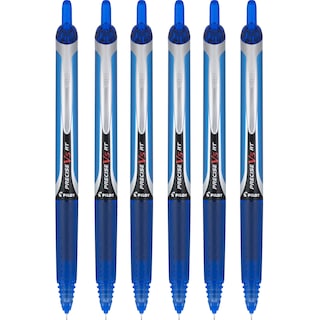 Foto 1 | Foto 1 | Bolígrafo Pilot Precise V5 De Tinta Azul Retráctil De 0 5 Mm Paquete De 6 - Venta Internacional.