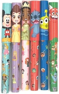 Foto 3 | Foto 3 | Bolígrafos Coleccionables Para El Centenario De Disney Paquete De 6 Con Pegatinas - Venta Internacional.
