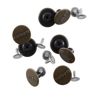 Foto 1 | Foto 1 | Kit De Botones Carhartt De Latón Envejecido Para Coser (8 Botones) - Venta Internacional.