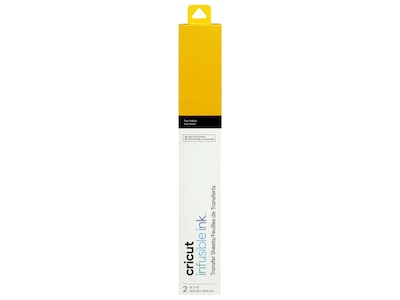 Foto 1 | Foto 1 | Hojas De Transferencia Cricut 2007498, Tinta Infusible, Color Amarillo Intenso - Venta Internacional.
