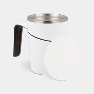 Foto 1 | Foto 1 | Taza Promocional Doble Pared Con Interior Acero Y Tapa Succión-taza