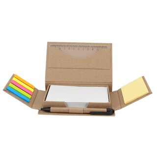 Foto 1 | Foto 1 | Porta Notas Promocional Con Regla Y Bolígrafo Ecológico