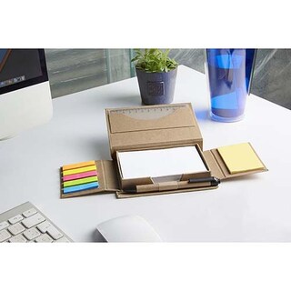 Foto 5 | Foto 5 | Porta Notas Promocional Con Regla Y Bolígrafo Ecológico