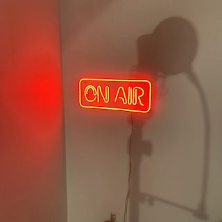 Foto 1 | Foto 1 | Letrero Luz Neón Led On Air Estudio Con Control Atenuador