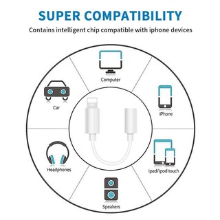 Foto 5 | Foto 5 | Adaptador De Auriculares Belcompany Lightning A 3,5 Mm Para Iphone - Venta Internacional.