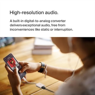 Foto 4 | Foto 4 | Adaptador De Audio Belkin Rockstar™ De 3,5 Mm Con Carga Usb-c, Color Blanco - Venta Internacional.