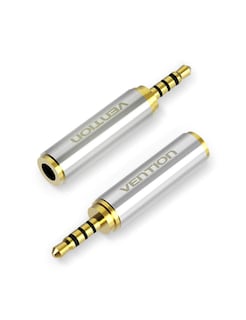 Foto 1 | Foto 1 | Adaptador De Audio Vention De 3,5 Mm Hembra A 2,5 Mm Macho - Venta Internacional.