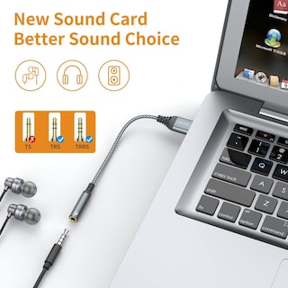 Foto 2 | Foto 2 | Adaptador de Audio Usb a Conector Mcsper 2 Pack - Venta Internacional
