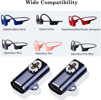 Foto 7 | Foto 7 | Adaptador De Carga Usb C A Magnético Para Auriculares Shokz, Paquete De 3 Unidades - Venta Internacional.