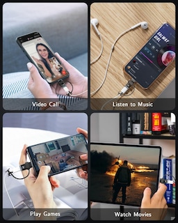 Foto 6 | Foto 6 | Adaptador Moko Lightning A Usb C Audio Para Iphone/ipad Negro - Venta Internacional.