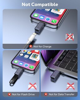 Foto 3 | Foto 3 | Adaptador De Audio Moko Lightning A Usb C Para Iphone Gris - Venta Internacional.