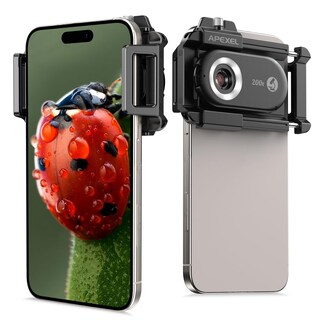 Foto 1 | Foto 1 | Lente De Microscopio Para Teléfono Apexel 200x Nano Zoom Para Android/iphone - Venta Internacional.