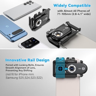 Foto 6 | Foto 6 | Lente De Microscopio Para Teléfono Apexel 200x Nano Zoom Para Android/iphone - Venta Internacional.