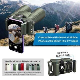 Foto 6 | Foto 6 | Adaptador De Teléfono Telescópico Apexel 360° Para Android Y Iphone - Venta Internacional.