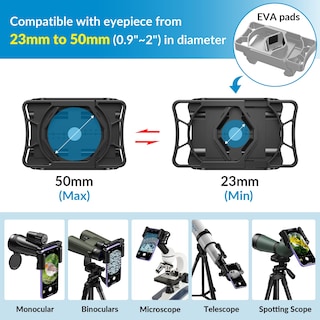 Foto 6 | Foto 6 | Adaptador De Teléfono Telescópico Apexel Para Android Y Iphone Con Control Remoto - Venta Internacional.