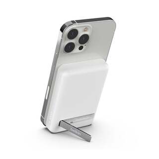 Foto 4 | Foto 4 | Banco de Energía Belkin BPD004btWT color Blanco Inalámbrico Magnético 5 K más Soporte para iPhone 13 Pro y iPhone 12