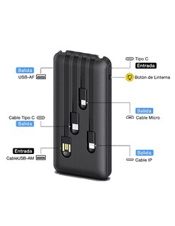 Foto 4 | Foto 4 | Power Bank Portátil 10000mah + Gratis Termo Güish De Regalo