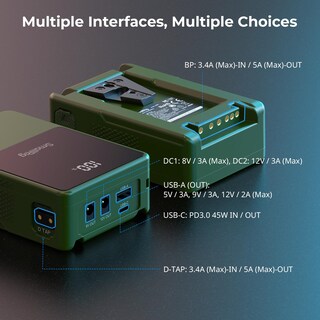 Foto 3 | Foto 3 | Batería De Montaje En V Smallrig Vb50 Verde De 50 Wh/3400 Mah Con 45 W - Venta Internacional.