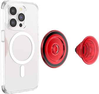 Foto 4 | Foto 4 | Phone Grip Popsockets Compatibles Con Magsafe, Color Rojo Peligroso - Venta Internacional.
