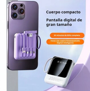 Foto 4 | Foto 4 | Power Bank Xtellar Premium 12800mah  Cargador Portátil Multifuncional Para Dispositivos Inteligentes