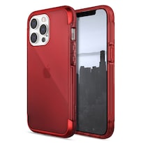 Funda de Uso Rudo Raptic Air color Rojo para iPhone 13 Pro Max