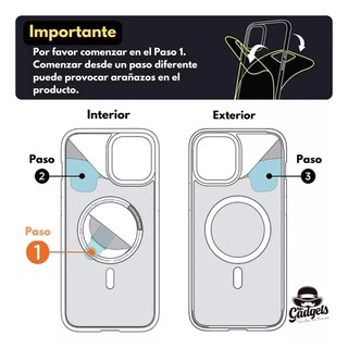 Foto 7 | Foto 7 | Kit Funda + Mica Pantalla + Mica Cámara Para Iphone 12 Magsafe, Mica Vidrio Templado Para Iphone 12